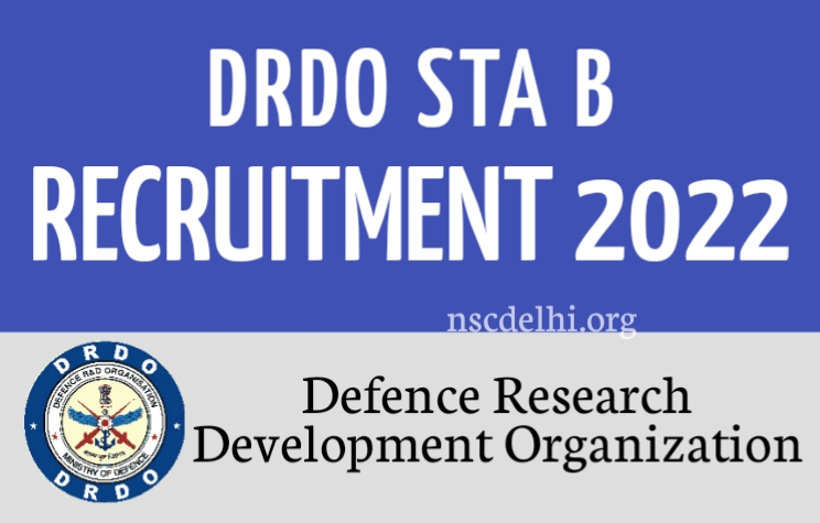 DRDO STA B Recruitment 2022